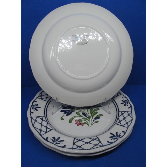 Johnson Brothers Provincial Scalloped Edge 9 3/4" Dinner Plates Set of 3 - Picture 4 of 7